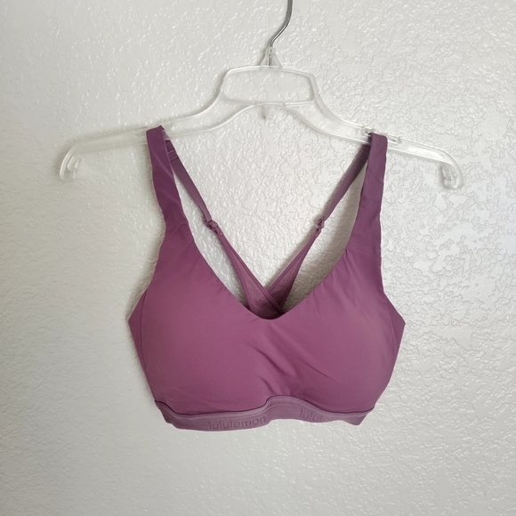 Lululemon Up For It Bra Vintage Plum sz 34C - Picture 5 of 7